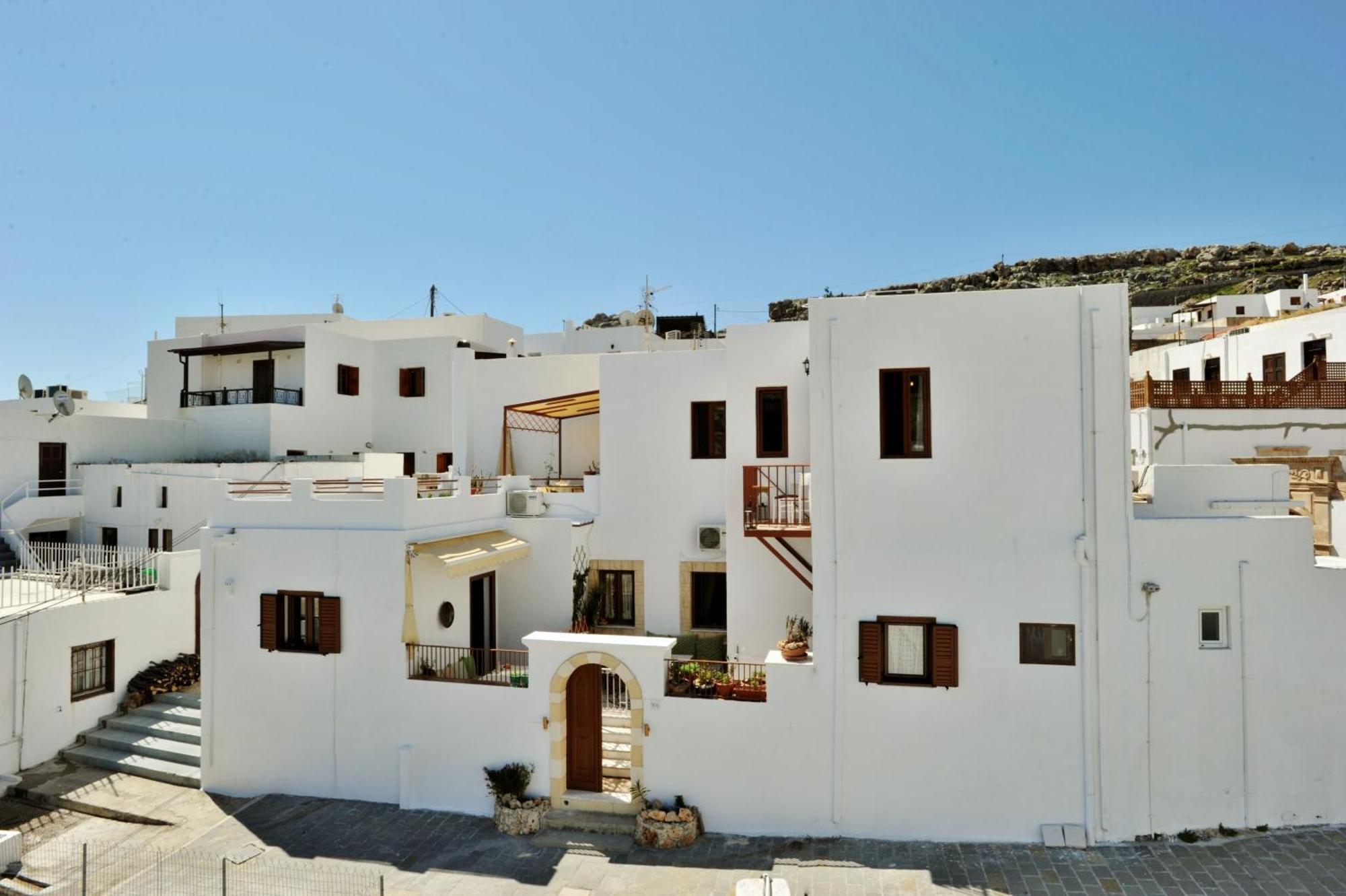 Nikelen Lindian Exclusive Apartments Lindos  Bagian luar foto