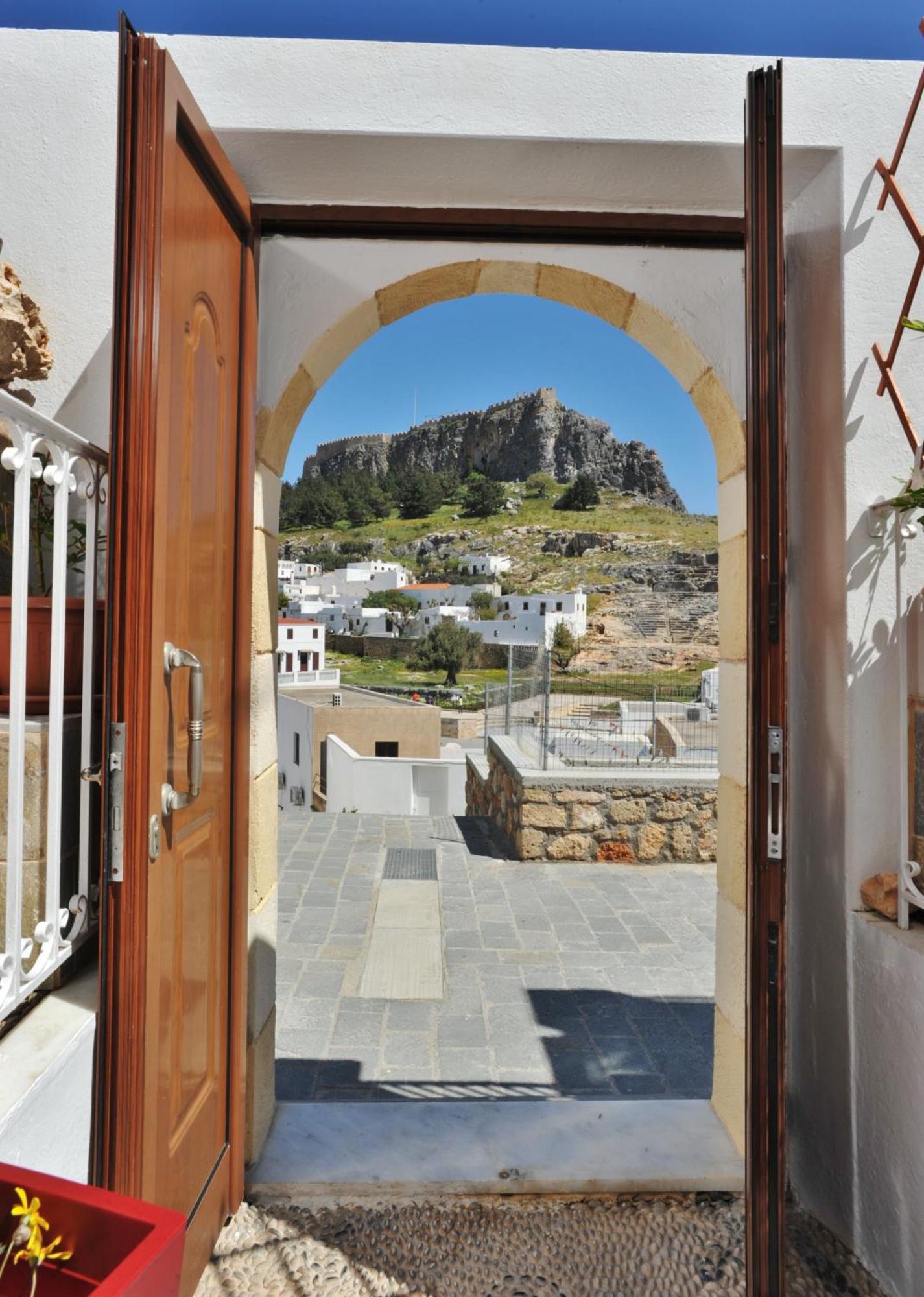Nikelen Lindian Exclusive Apartments Lindos  Bagian luar foto