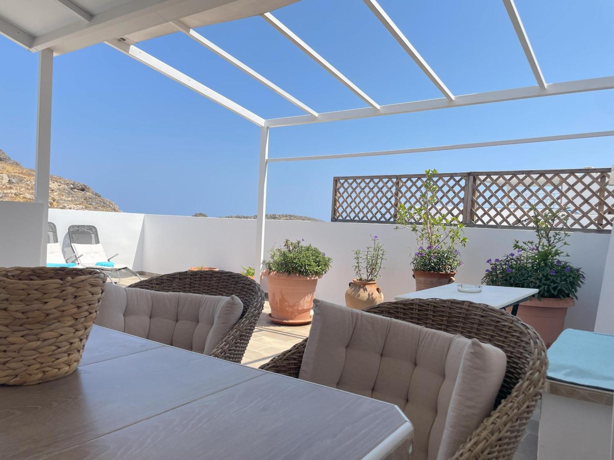 Nikelen Lindian Exclusive Apartments Lindos  Bagian luar foto