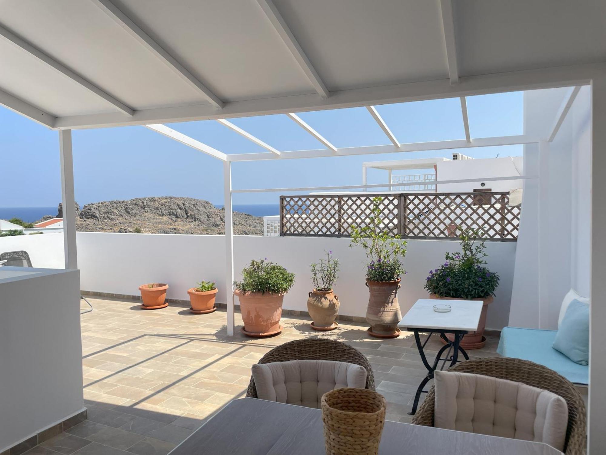 Nikelen Lindian Exclusive Apartments Lindos  Bagian luar foto